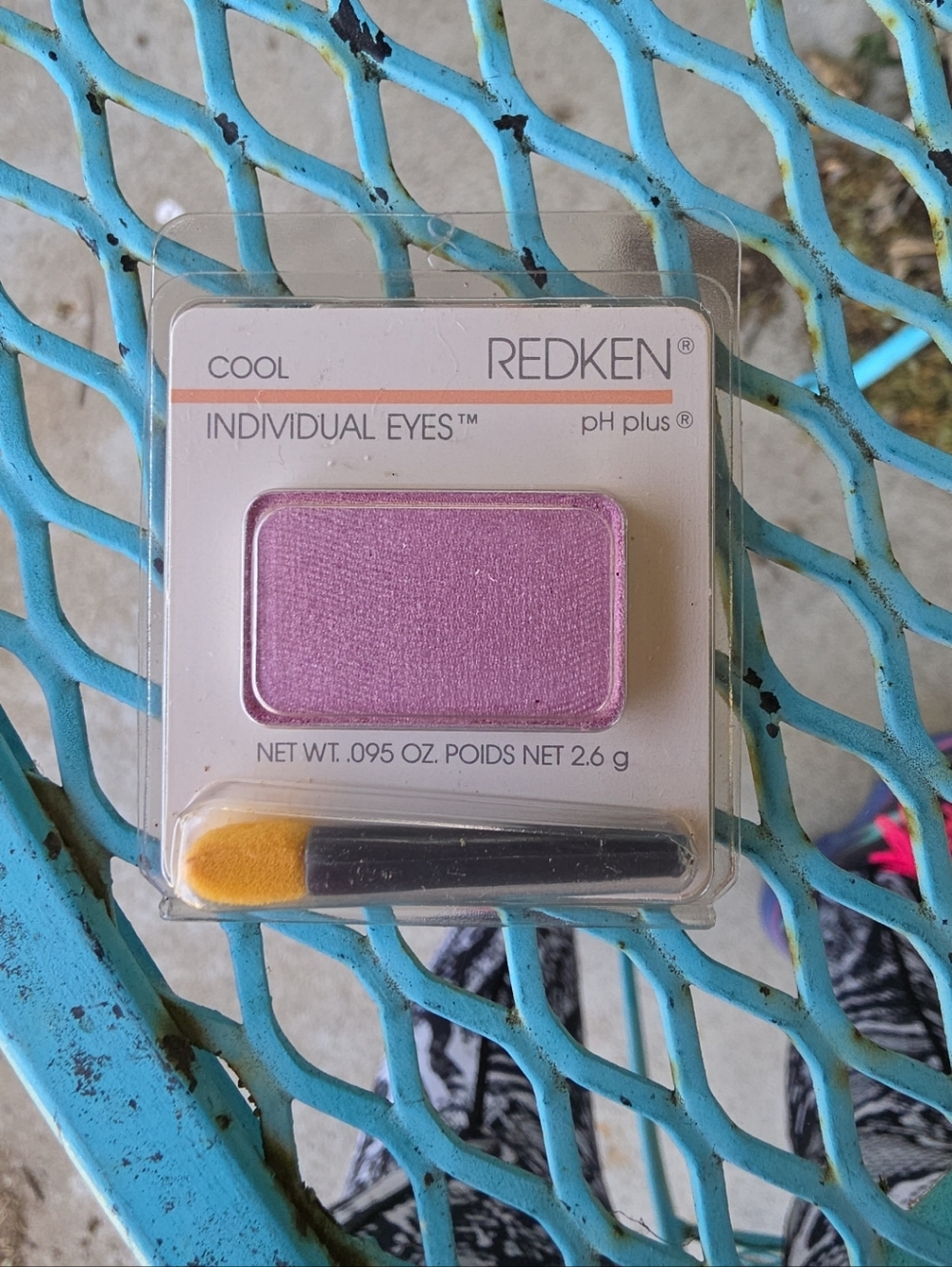 Vintage 1986 Redken Cool Individual Eyes Eyeshadow Rose Petal #1